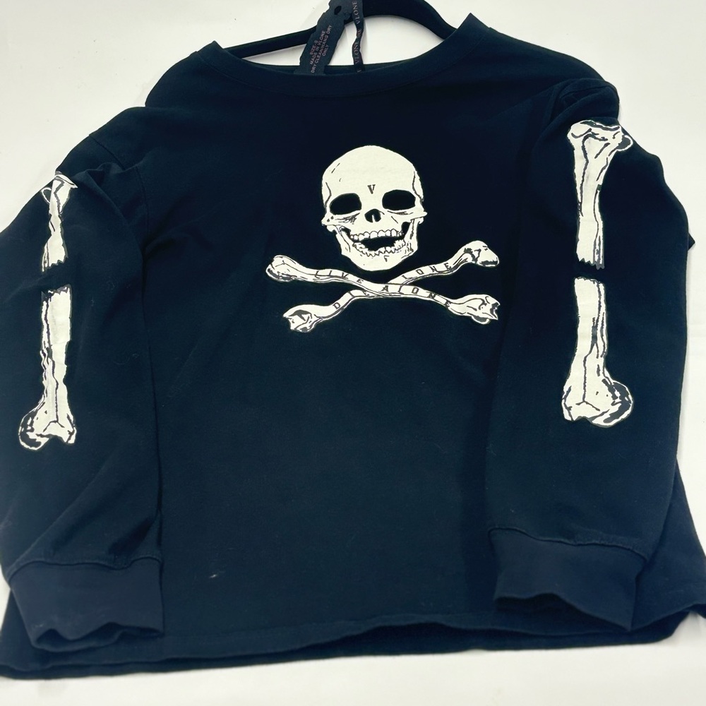 Vlone sweatshirt long sleeve Skull and Bones
